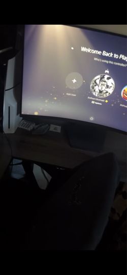 PlayStation 5 and Curved monitor bundle