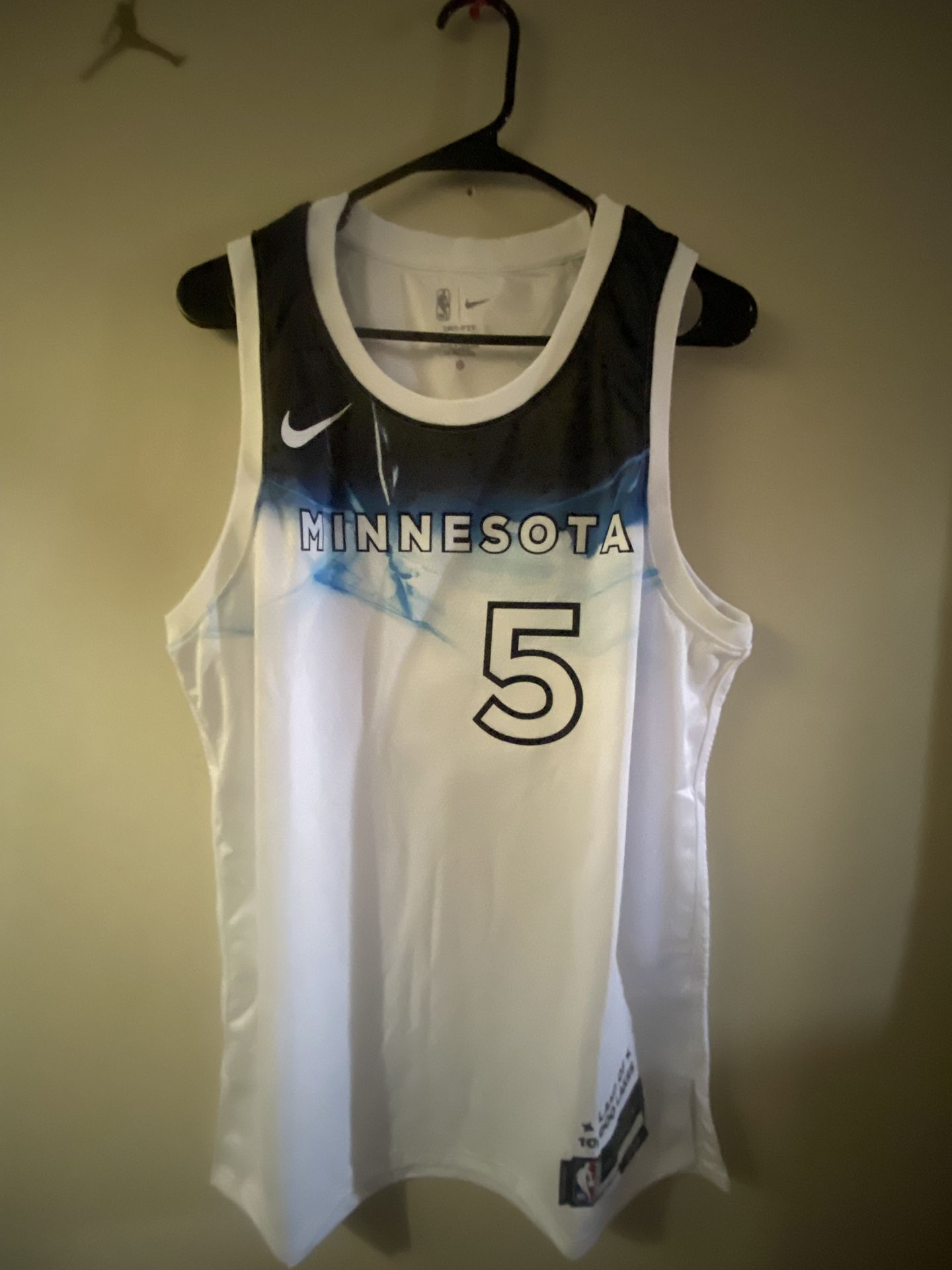 Anthony Edward’s Wolves Jersey