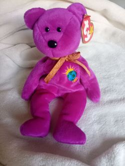 Ty Beanie Babies "Millennium" Bear