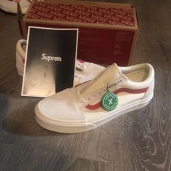 Marshmallow Vans Supreme
