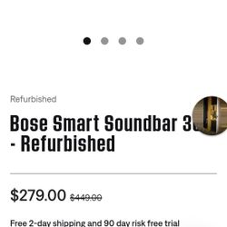 Bose 300 Smart Sound Bar 