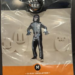 BRAND NEW KIDS XRAY SKELETON HALLOWEEN COSTUME - SIZE 8 / MEDIUM