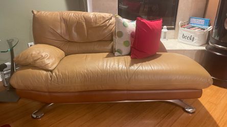 2 Piece Italian Leather Sofa