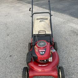 Craftsman Lawnmower With A Bag