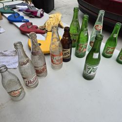 Antique Soda Bottles 