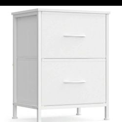 Brand new white nightstand