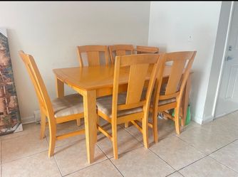 Comedor 6 sillas
