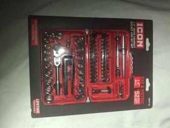 Drive Compact socket and bit set