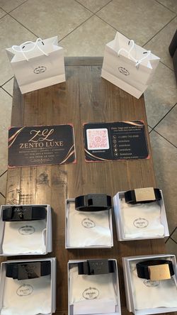 Prada Belts size 30-32-34-36-38  new with box and bag