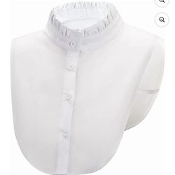 Camicover Half Shirt Blouse Collar Detachable Fake Collar False Collar for Women and Girls