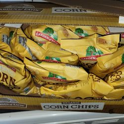 Garden of Eatin' Organic Sea Salt Yellow Corn Chips, 8.25 Ounce, 12 Count