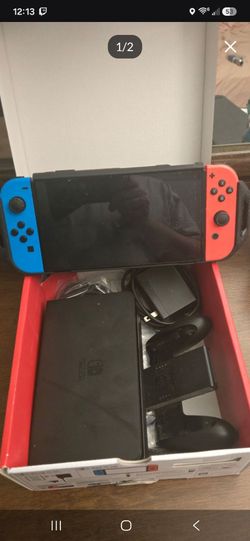 oled switch with case and carry case