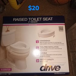 Raised Toilet Seat