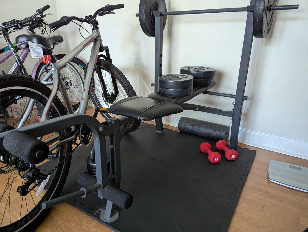 bench press set for Sale in San Antonio, TX OfferUp