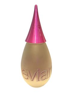RARE 2003 Evian Limited Edition Teardrop Glass Bottle – Factory Sealed