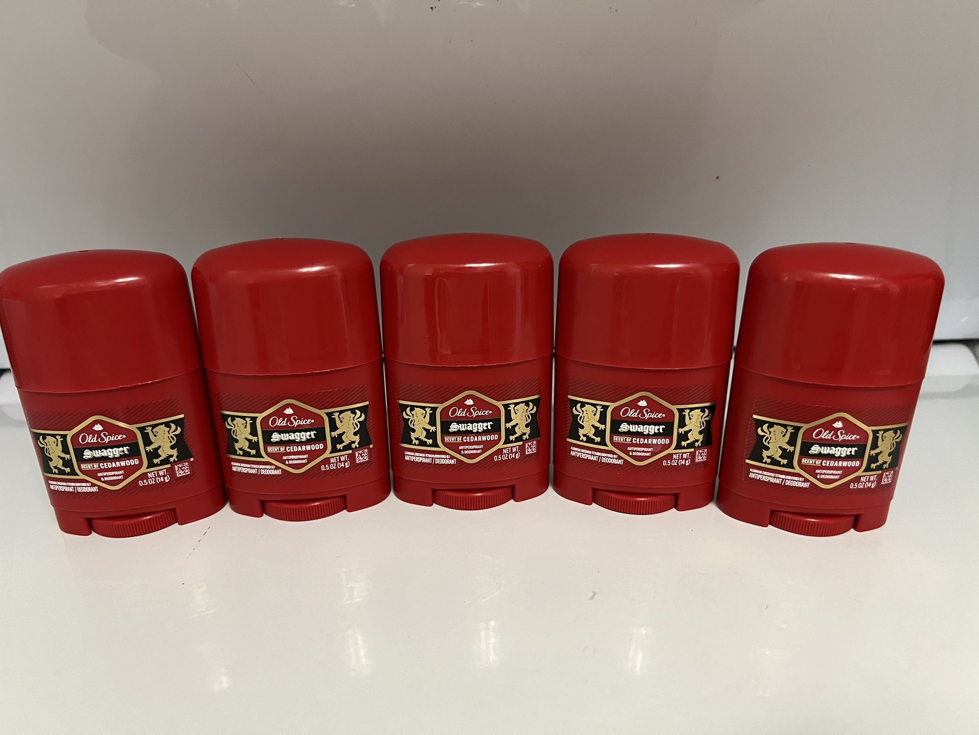 Old Spice 0,5 oz travel size deodorant all for $5