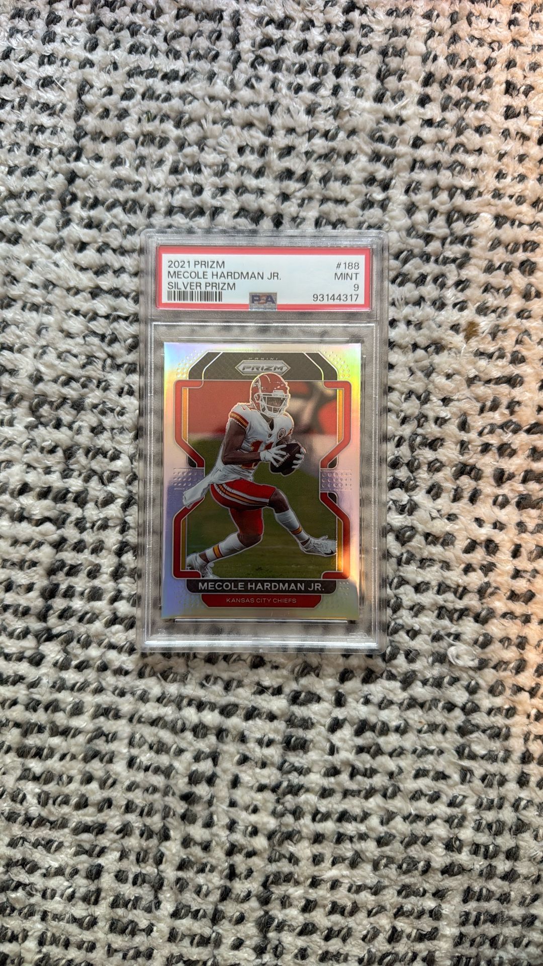Mecole Hardman Jr PSA 9