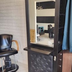 Double Sided Hair Station And Chair