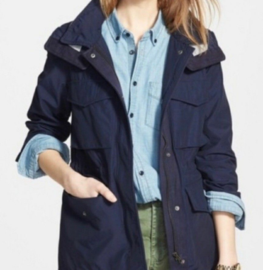 Madewell Fieldwalk Hooded Jacket