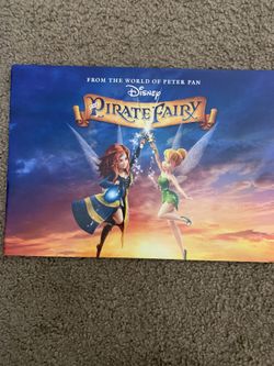 Disney THE PIRATE FAIRY of 4 Prints in Folder