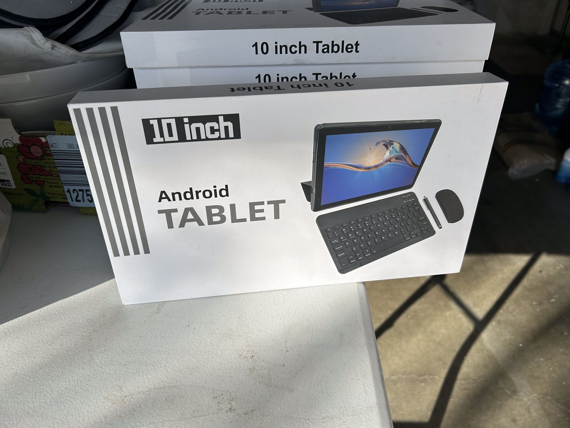 Tablet 10 Inch Android With Keyboard & Mouse 