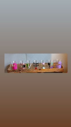 Disney custom clear cups