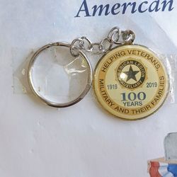 The American Legion 100 Years 1(contact info removed) Keychain