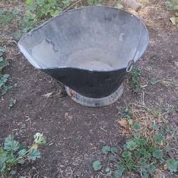 Vintage Metal Coal Scuttle