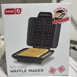 DASH No-Drip Waffle Maker