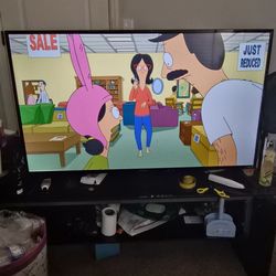 43in Element Roku TV With Remote 