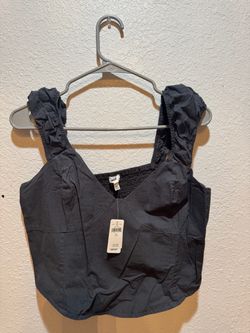 Black Aerie Blouse - L - Never worn