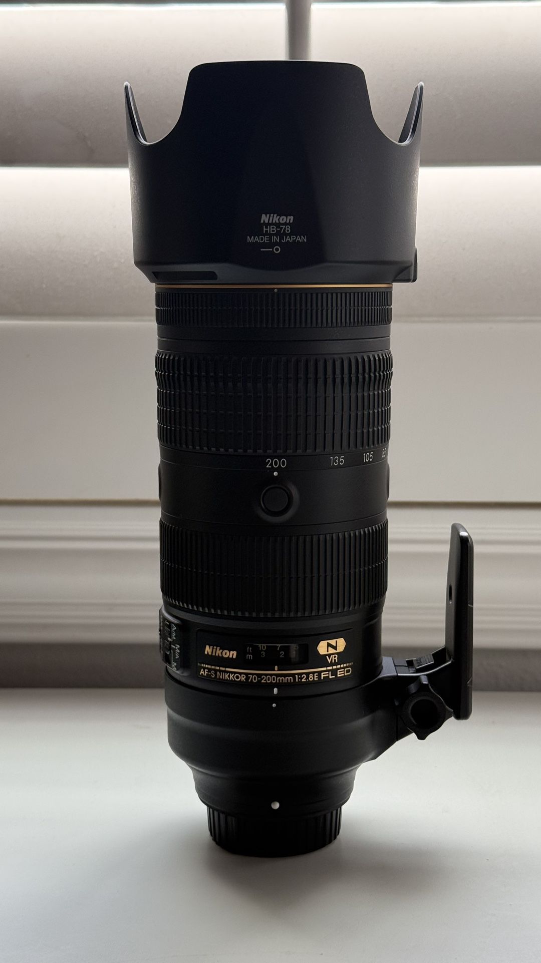 Nikon 70-200mm F2.8 E