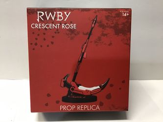 New Sealed Loot Crate RWBY Crescent Rose Prop Replica Scythe Anime Rooster Teeth