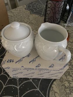 azucadera y cremera