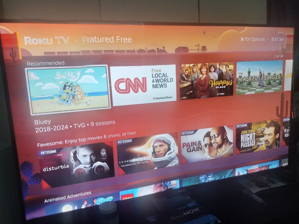 Roku 4k Class UHD Smart TV