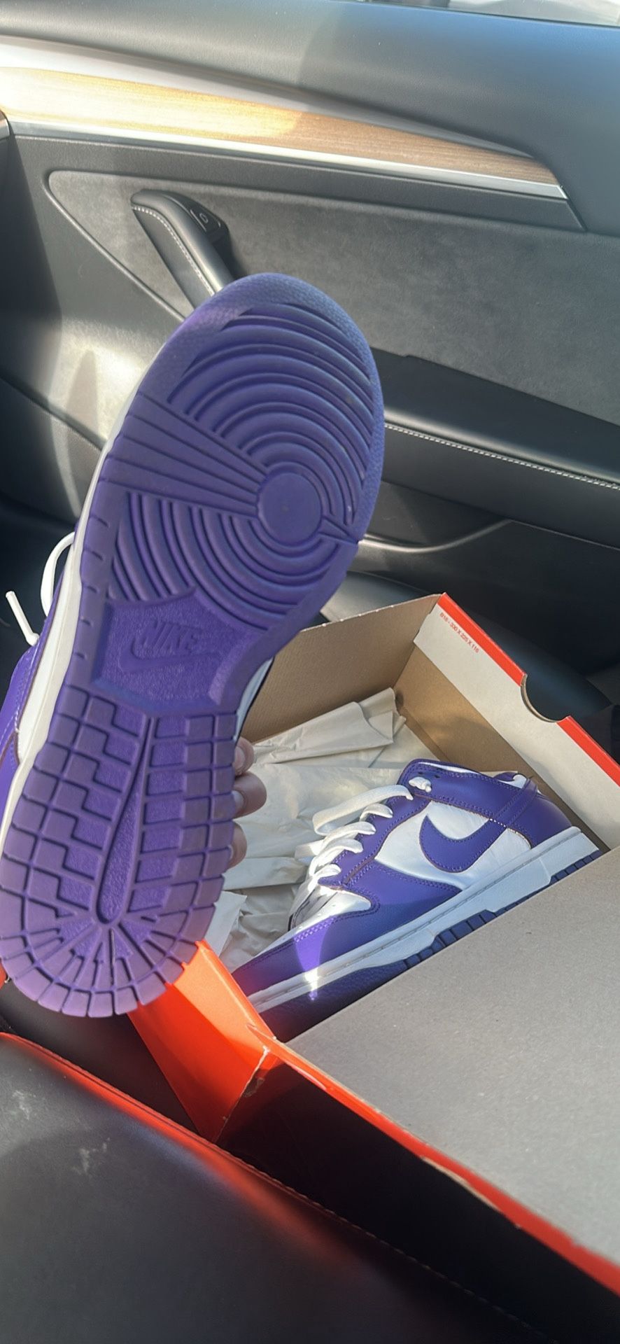 Nike Dunk Low Court Purple Size 10