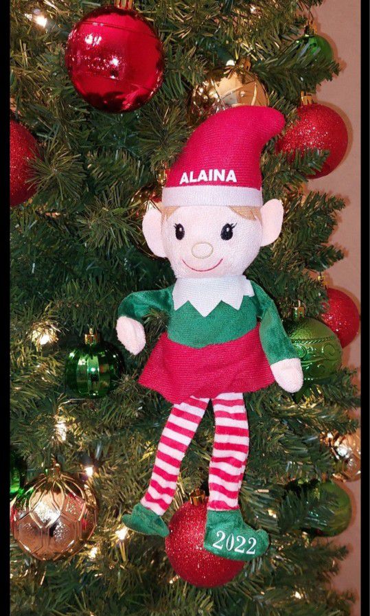 Elfs With Name And Year (Personalized)