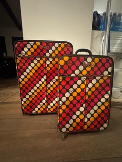 Vintage Y2K Roxy Luggage set