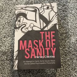 The Mask Of Sanity Paperback By Hervey Cleckley