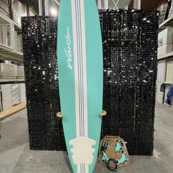 8ft Surfboard And Stand Brand New