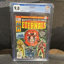Eternals #5 CGC 9.0! Jack Kirby Goodness!