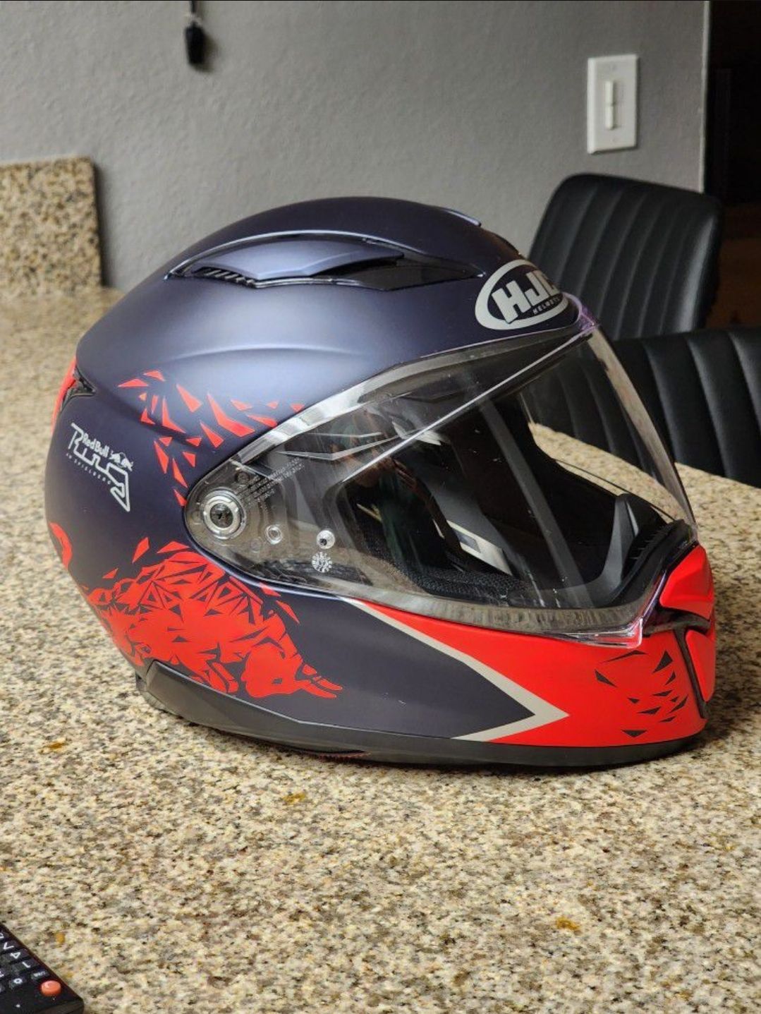 Helmet HJC F70 Redbull Red Blue