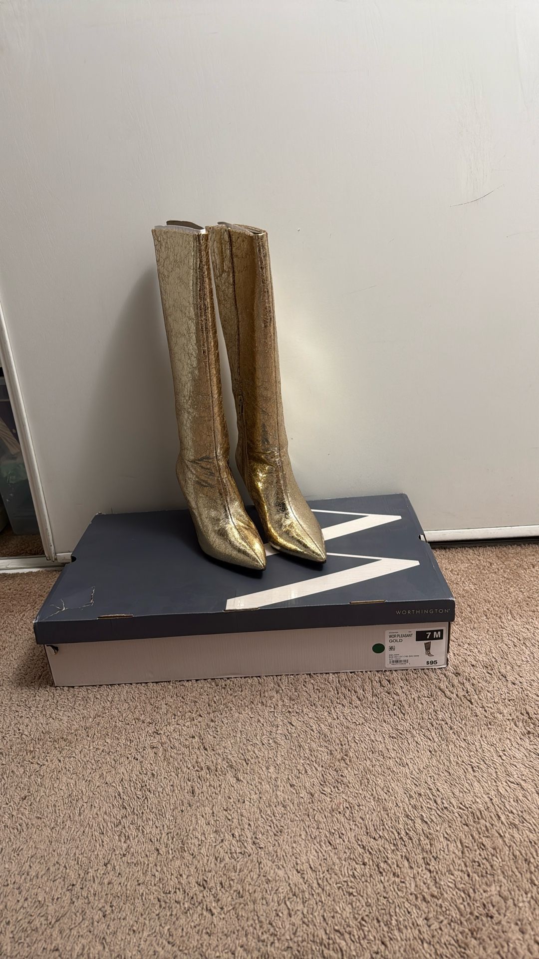 Gold Boots 