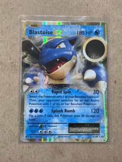Blastoise Pokemon card