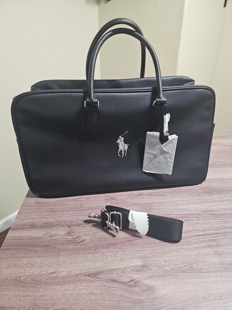 Polo Ralph Lauren Black Luggage & Travel Bag