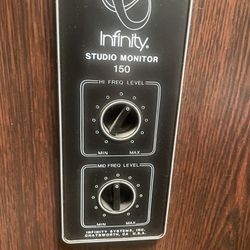 Infinity Studio Speakers Pair