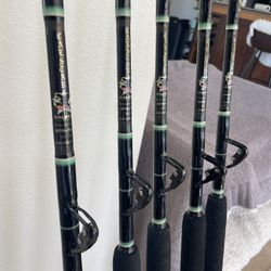CalStar Grafighter All Roller Trolling Fishing Rods 