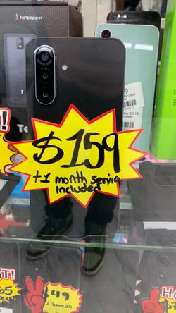 Samsung A17 Smartphone Black with service included