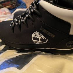 Black And White Timberland Boots