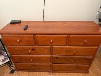 Dresser and night stand dresser